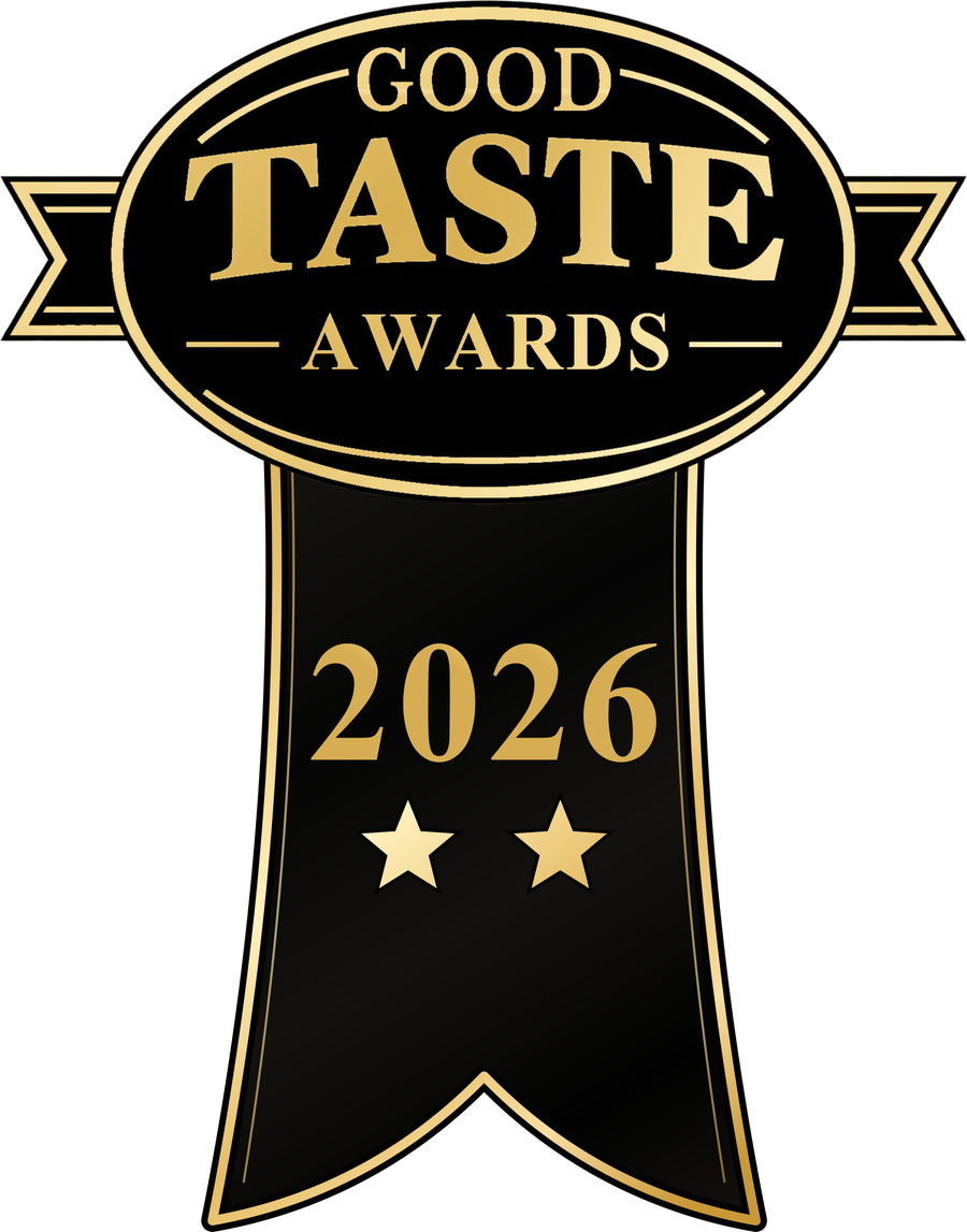 Two Stars · 2026 Good Taste Awards medal