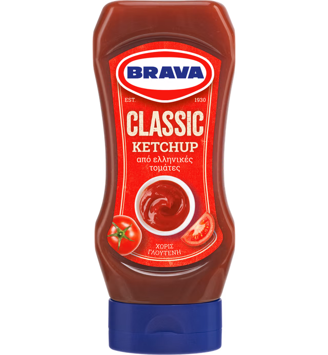 BRAVA CLASSIC KETCHUP with Greek Tomatoes